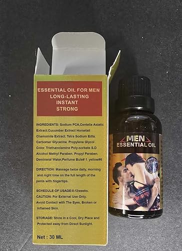 Miniatura 3 de Aceite de masaje para hombres para sexo -Mejora sexual Crema de erección Aceite de crecimiento del pene más largo más grueso Masaje energético