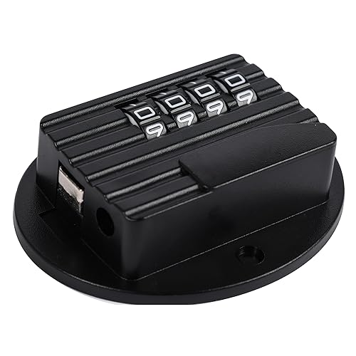 Bolt Dropper Cerradura para refrigerador - Cerradura de seguridad para niños con adhesivo - Cerradura de combinación fácil de usar - Protege los disponible en Yaxa Peru