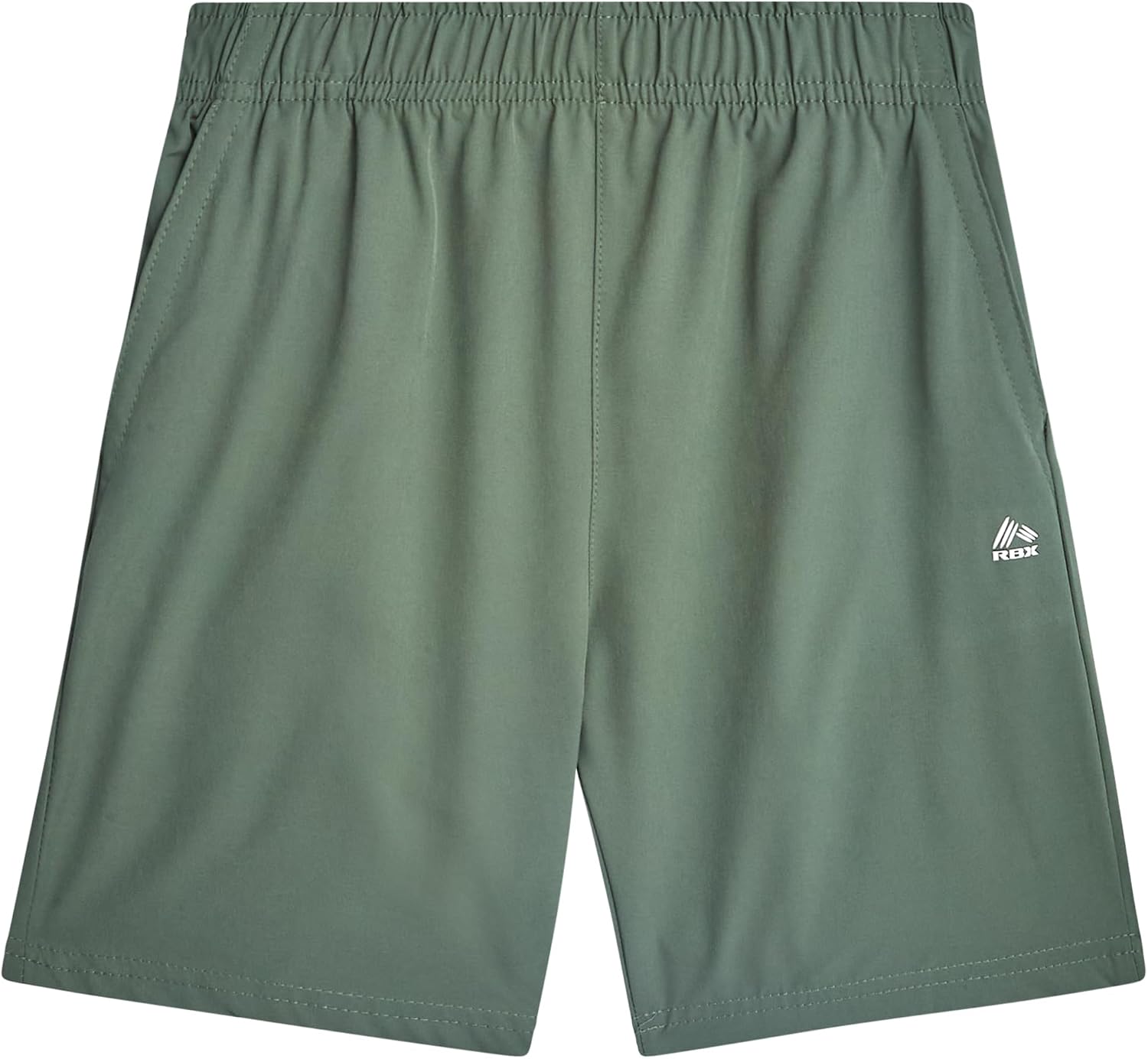 RBX Athletic Boys Shorts - 2 Pack Breathable Active Performance Woven Basketball Shorts - Activewear Kids Gym Short