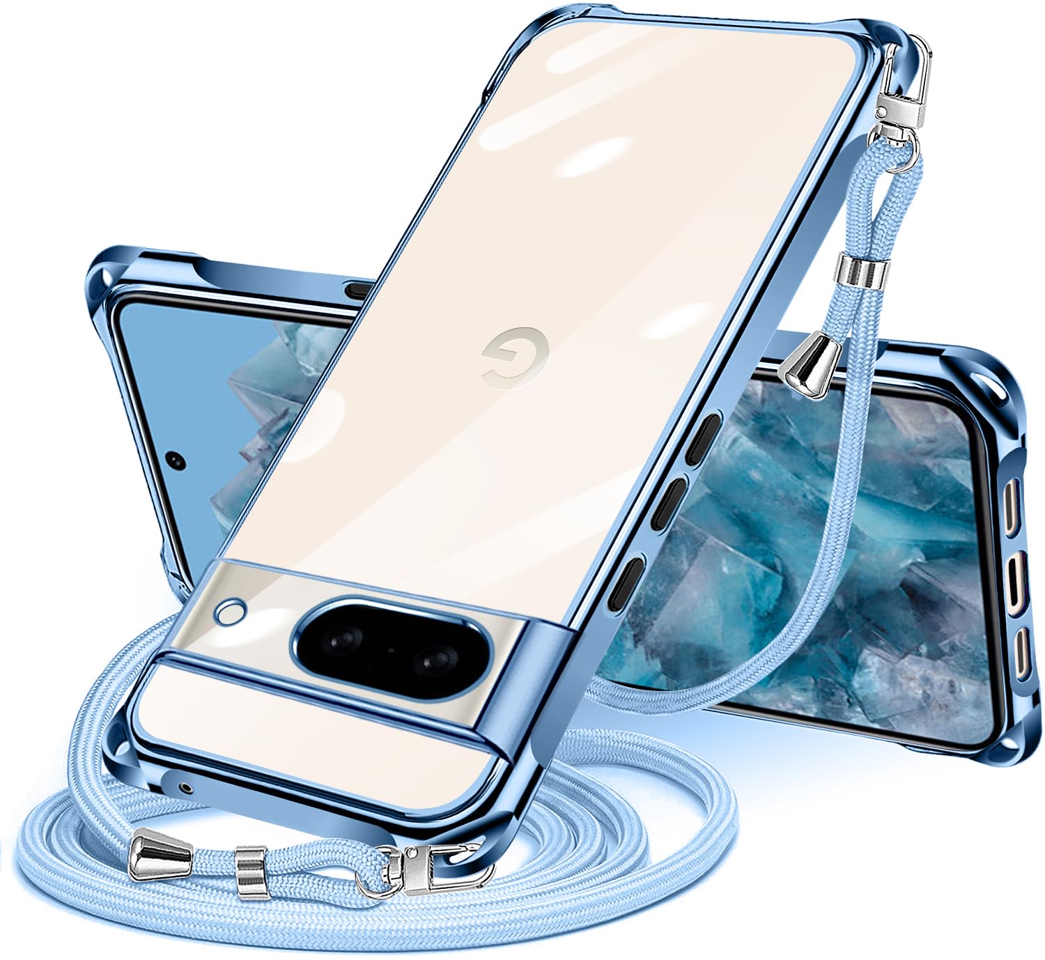 Google Pixel 8a 青 クリアケース付き 楽天市場】【15日はエントリー最大P9倍】 Google Pixel 8a