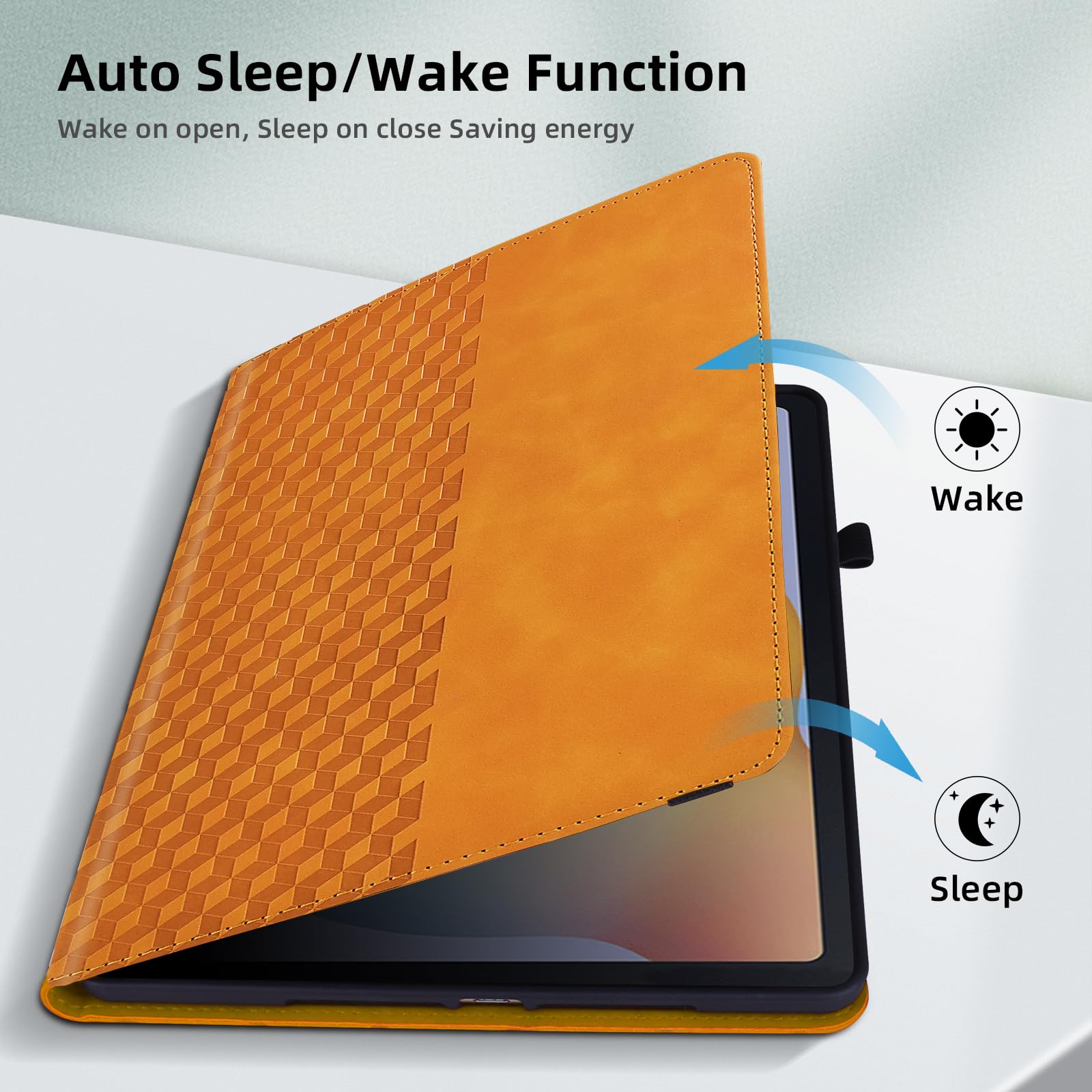 Case for Honor Pad X8a 11 Inch Tablet 2024 Protective Case Premium Leather Folio Smart Case with Auto Sleep/Wake Pen Holder Card Slot for Honor Pad X8a- Dark Green — view 202