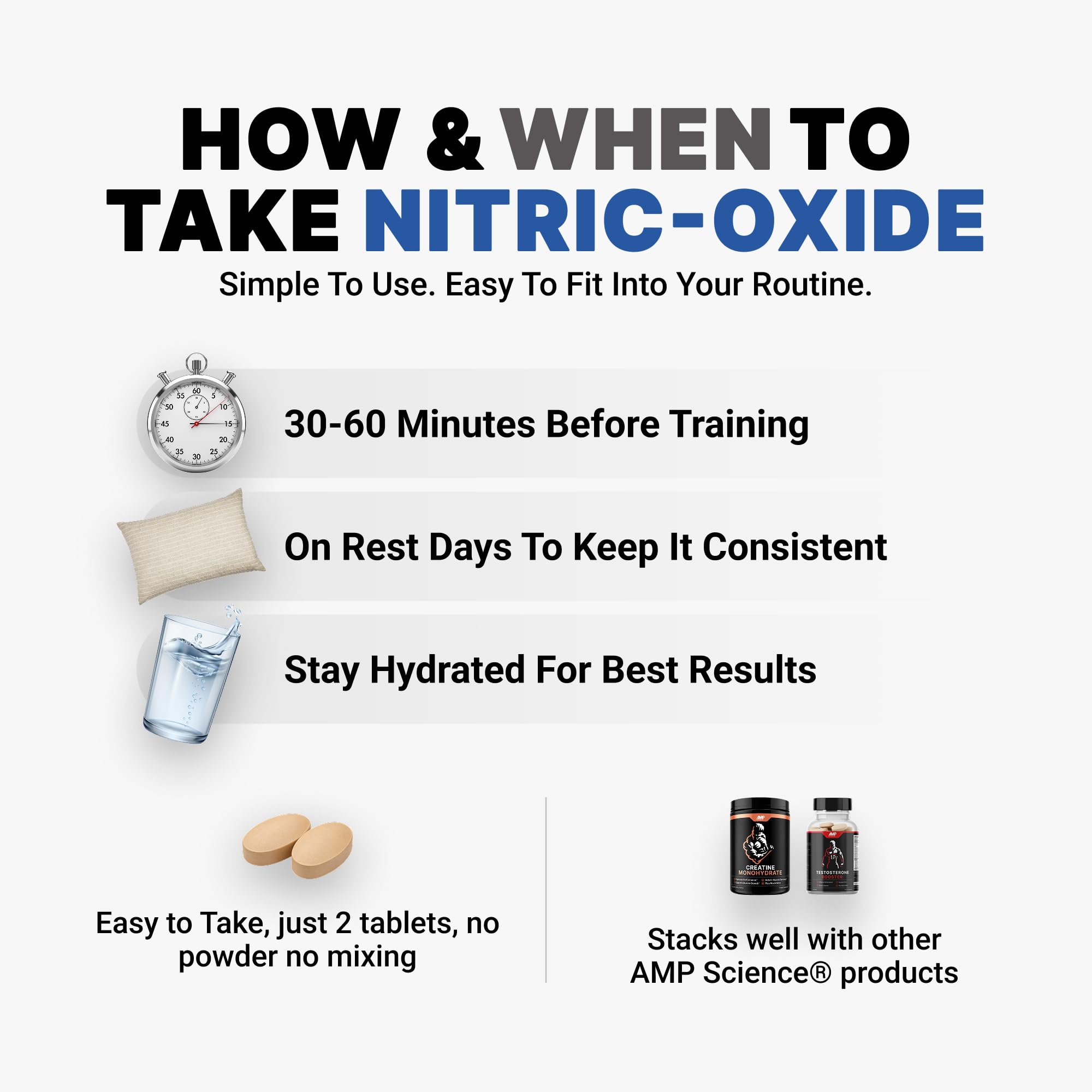 Advanced Nitric Oxide Supplements for Men - 60 Tablets — Amazon image 8