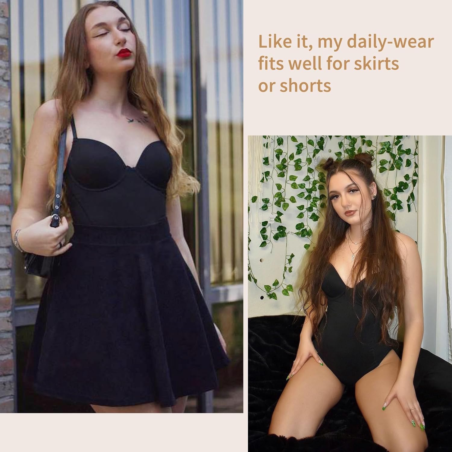 JOYSHAPER Bodysuit with Built in Bra for Women Tummy Control Shapewear Backless Shapewear Top Slimming Body Shaper - Image 4