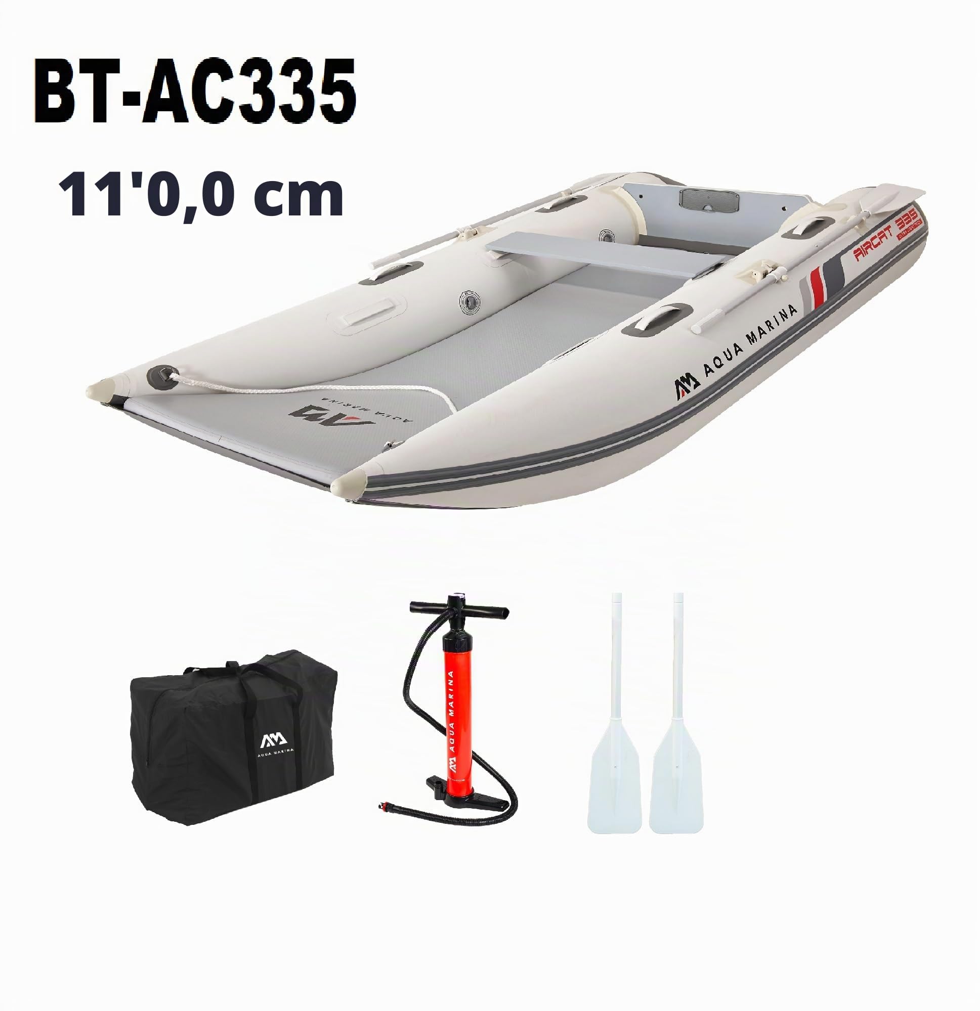 Aqua Marina Catamaran gonflable Aircat avec pont d'air DWF