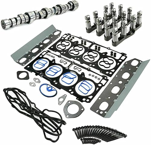 Miniatura 2 de 5.7L MDS Hemi Levantadores y Kit de juntas de cabeza 53022263AF 53021726AD 53021726AE MDS Motor Levantador de árbol de levas Set para Ram 1500 5.7L