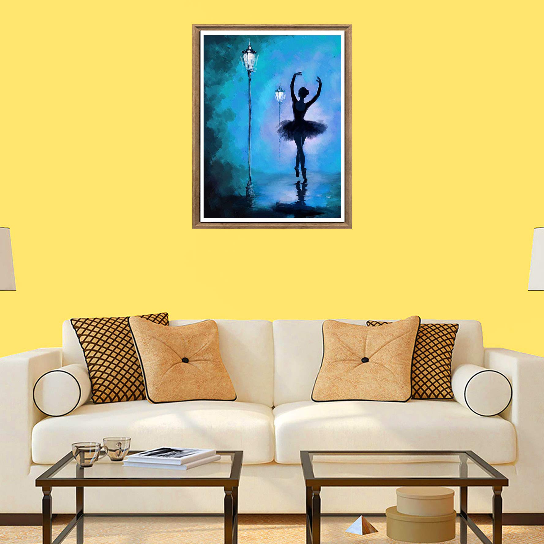 5D Diamond Painting Frosch Motiv - DIY Diamantmalerei 30x40cm Mit Rundbohrer