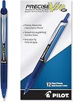 Vista 9 de Pilot, Precise V10 RT - Bolígrafos recargables y retráctiles, punta gruesa de 0.039 in, morado, paquete de 12