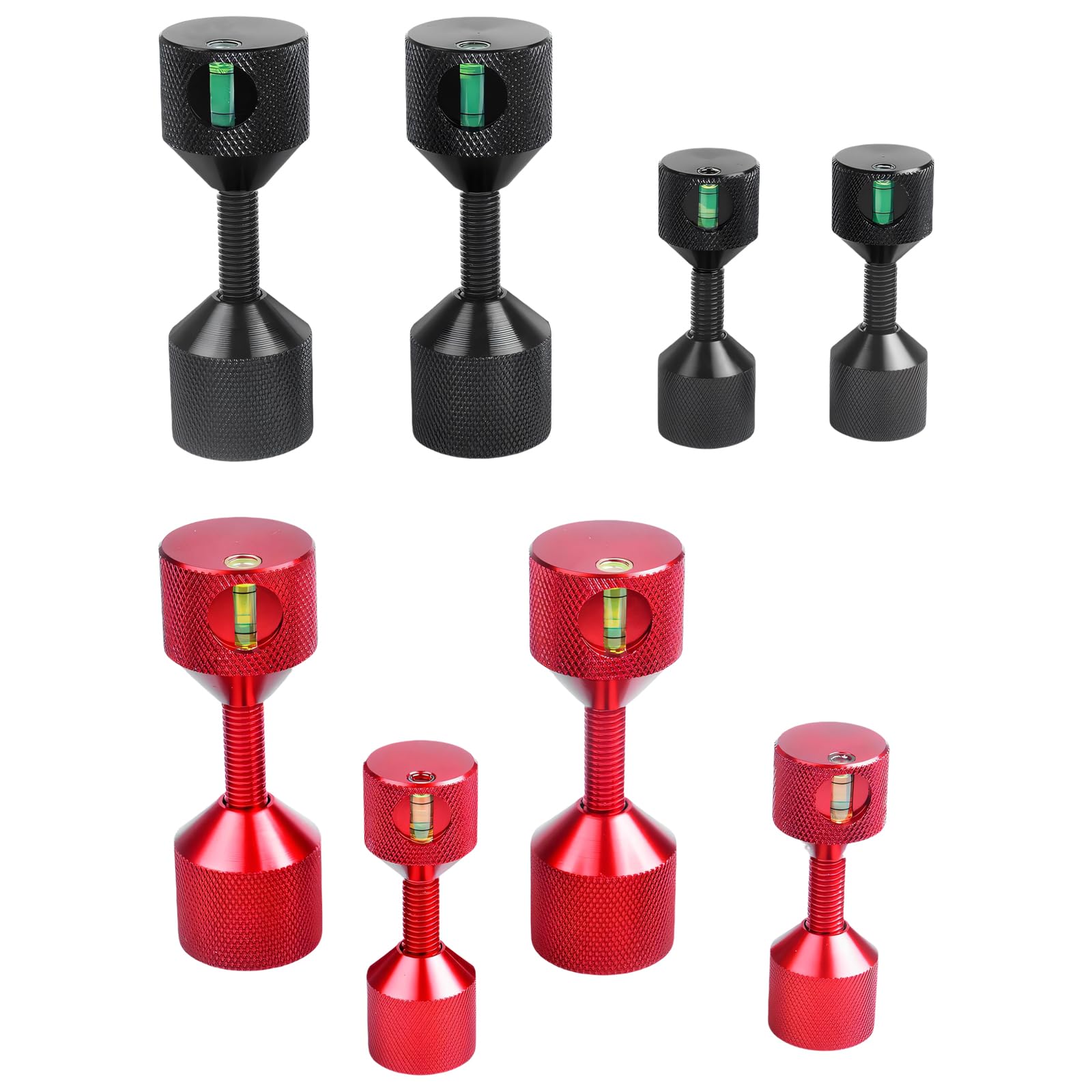 Juego de bloques de tope de configuración de fresado, color negro
