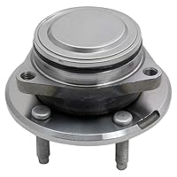 Vista 877 de TRQ Juego de 2 rodamientos de rueda trasera y conjunto de cubo con sensor ABS compatible con Ford Transit Connect 2014-2018