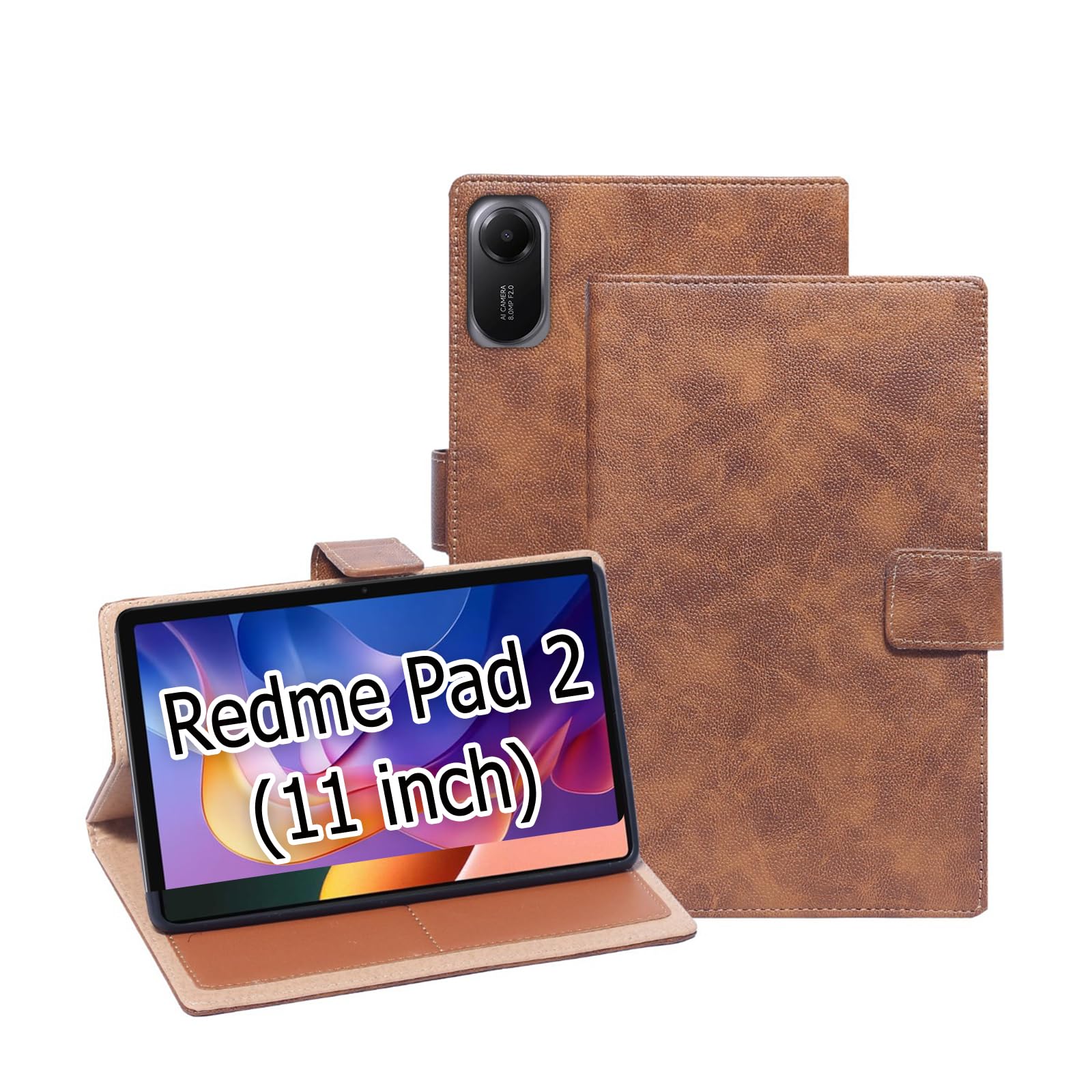 REDMI Pad 2 本体 カバー付き MJYK Flip Cover for Xiaomi Redmi Pad 2 (11 inch) Tablet 360 Degree