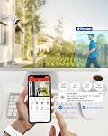8CH H.265+ 3K Lite Wired CCTV Security Camera System with Human Vehicle Detection, 4X IP68 5MP Surveillance Camera for Indoor Outdoor, 512GB Hard Drive for 24-7 Recording, Remote Access | 512GB Hard Drive DVR for 24-7 Recording, with Human Vehicle De