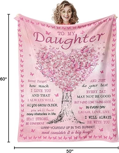 Miniatura 8 de Quilazy Regalos para hija de mamá papá, regalo para hija, regalos de cumpleaños de Navidad para hija adulta, para niñas adultas, día de la madre,