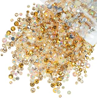 Diamantes de imitación de resina para deslumb...