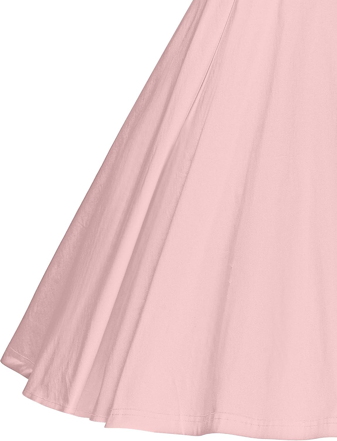 GownTown Women's 1950s V-Neck Adjustable Bowknot Swing Cocktail Dress - Image 5