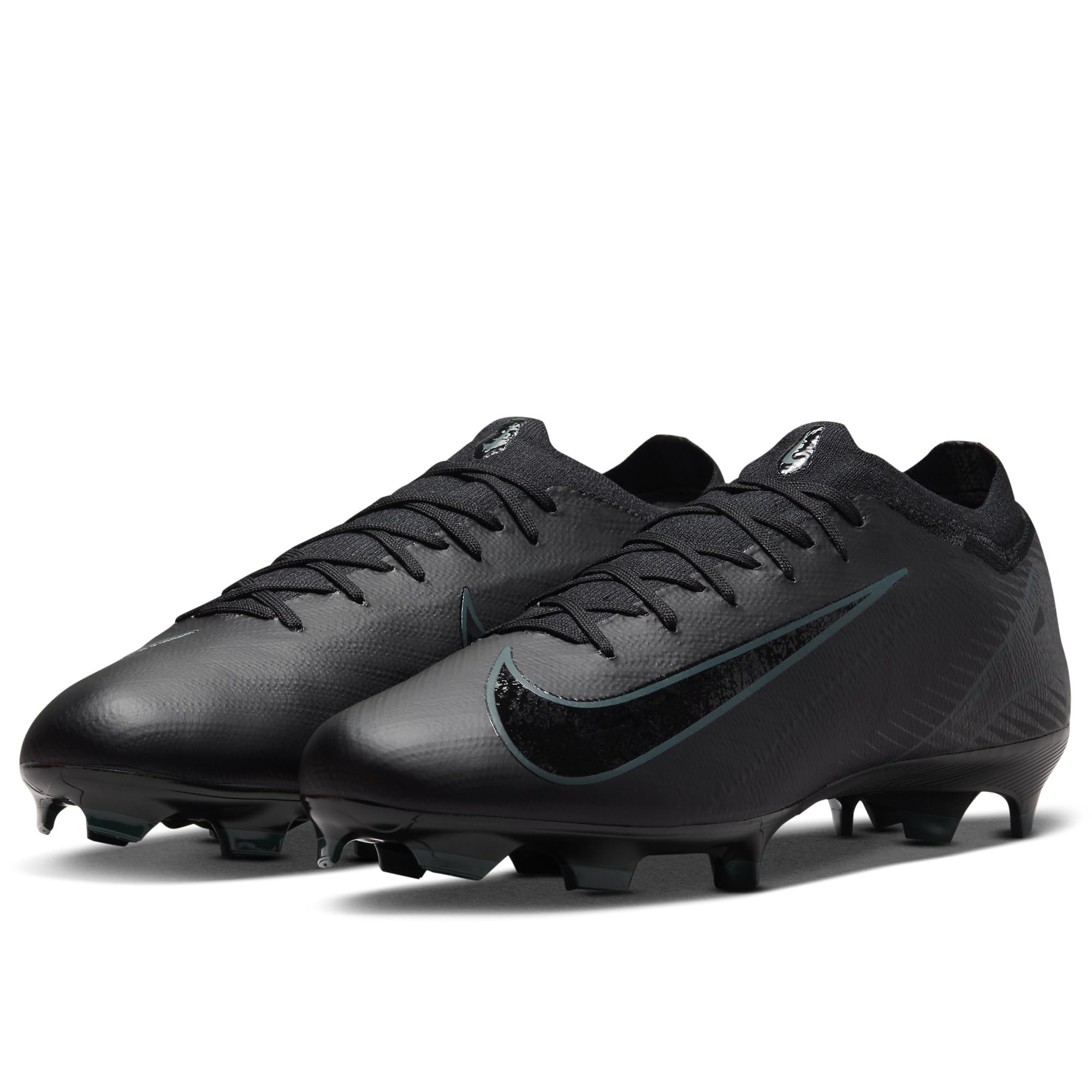NIKE Men's Football Shoe, Black Black Deep Jungle, 10