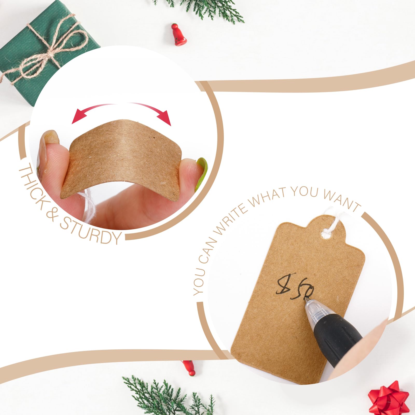 Prezzo Da Pagare D'annata O Etichetta Della Carta In Bianco Isolata Sopra Image47774880 - Foto 2