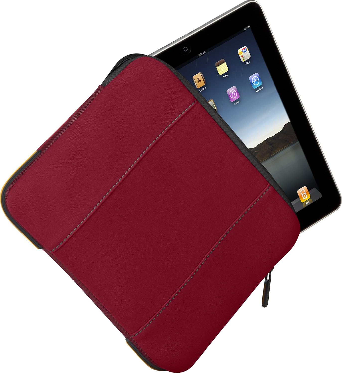 Targus Impax Sleeve for 15-Inch MacBook Pro and MacBook Air, Blue/Yellow with Gray Accents (TSS28801US)