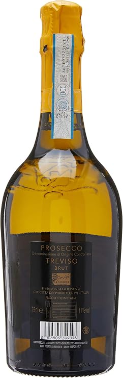 La Gioiosa Prosecco Brut DOC (Pack of 2)