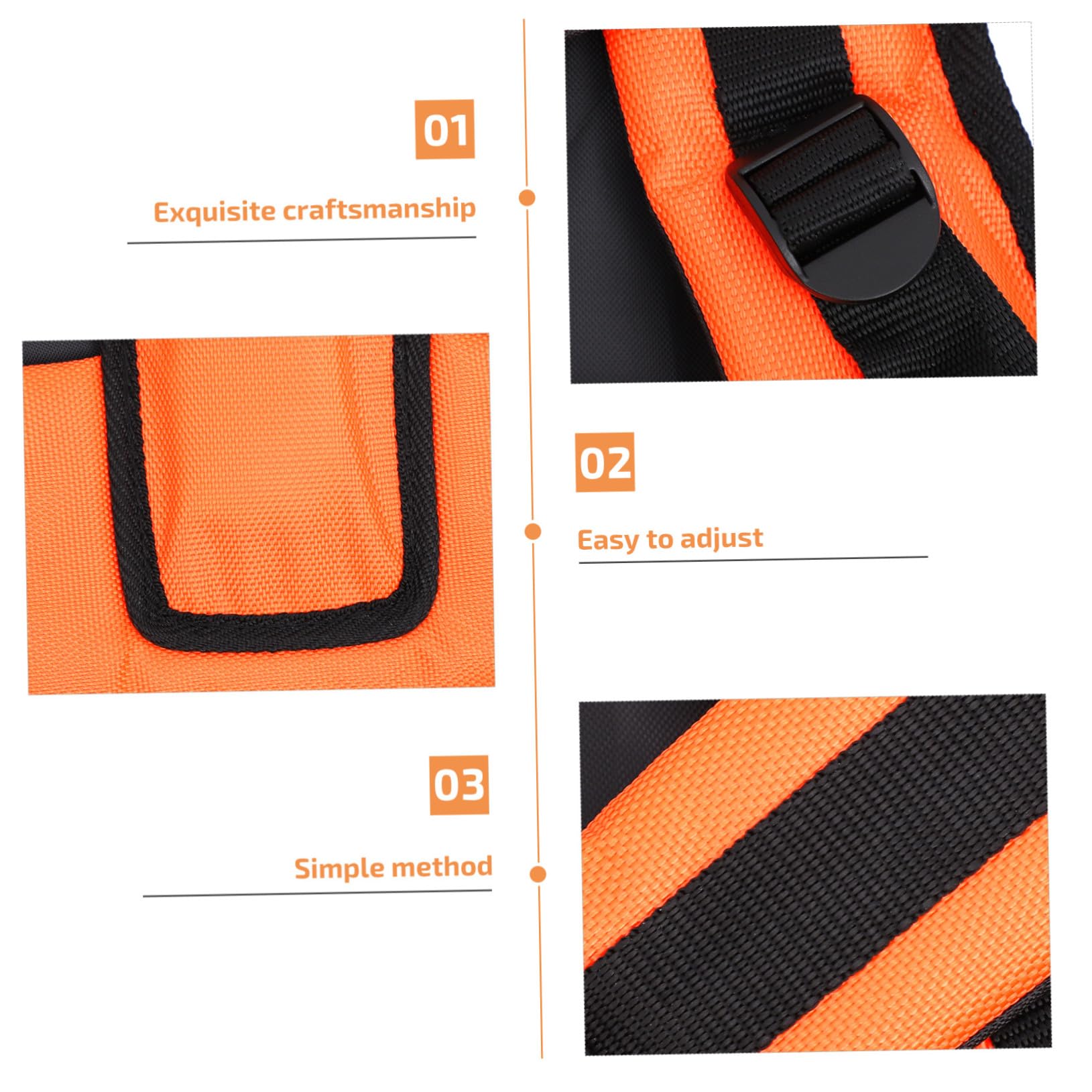 Didiseaon 2piezas Correas Suaves para Arnés de Cinturón Acolchado Correas de Hombro Cómodas para Recortadora Accesorios para Jardín