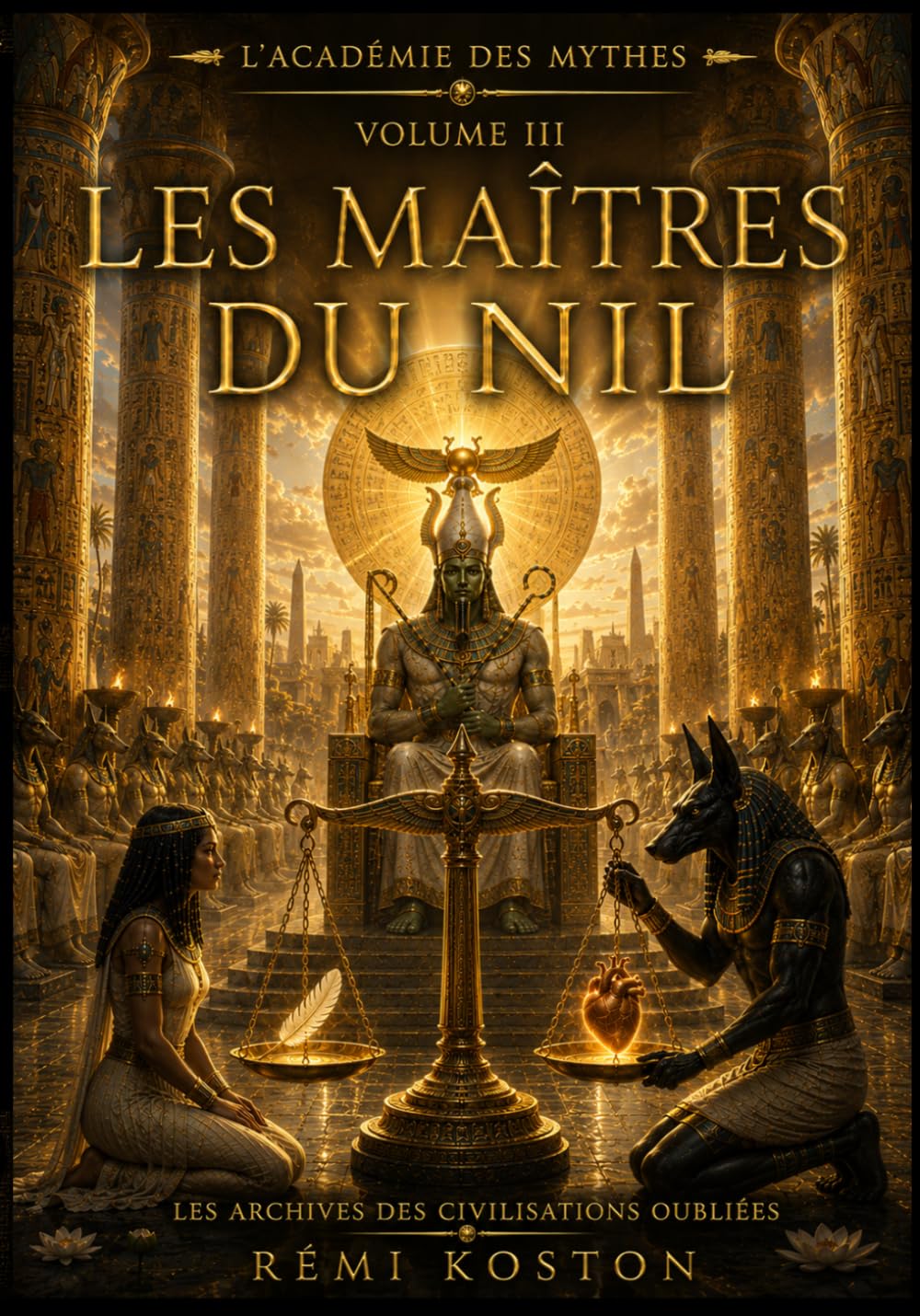 Les Maîtres du Nil: L'Académie des Mythes – Volume III : Mythologie égyptienne illustrée