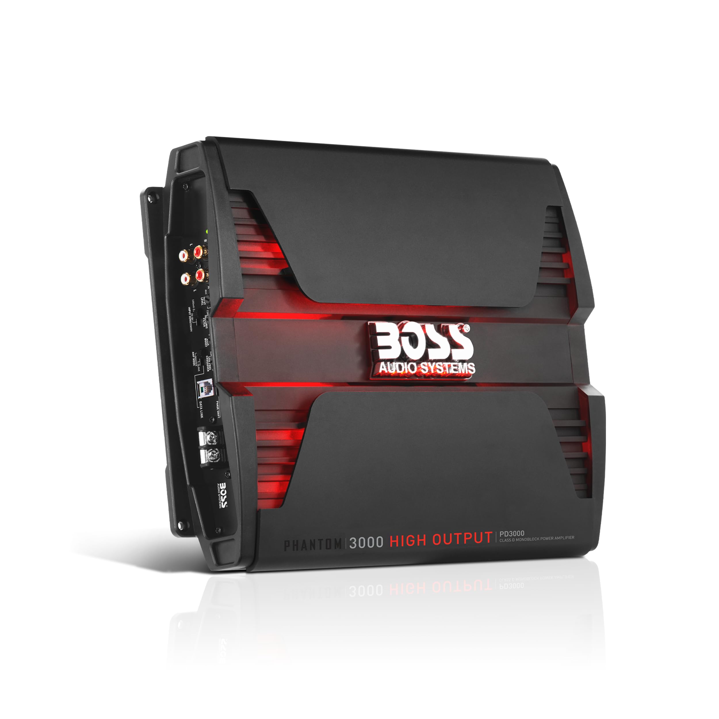 BOSS 1500W×2ハイパワーアンプ！3000W MAX！ BOSS Audio Systems PD3000 Phantom 3000-Watt, 1, 2, 4 Ohm Stable