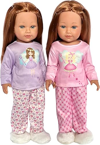 Pijamas mágicas de hadas para muñecas Kennedy y Friends de 18 pulgadas y todas las demás muñecas de 18 pulgadas