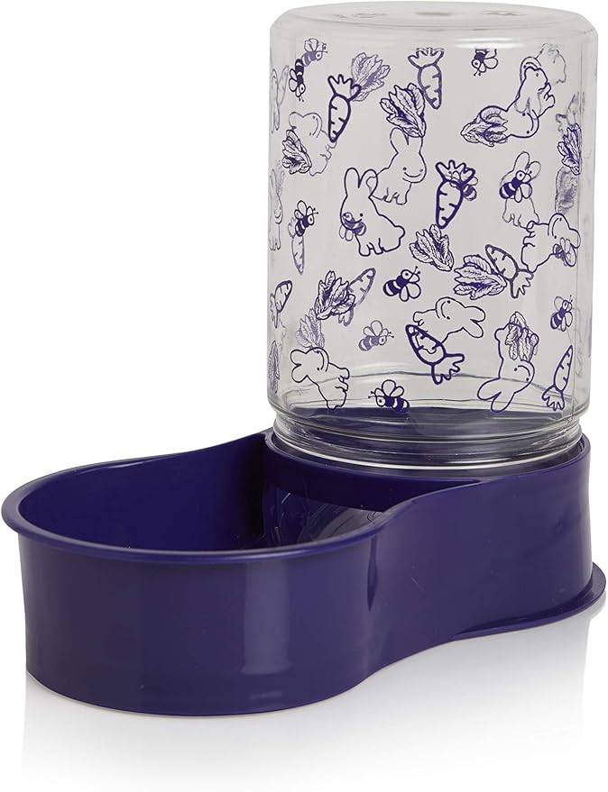 Lixit Reversible Waterer/Feeder for Rabbits and Other Small Animals. (Pack