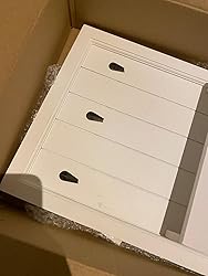 White Letter Rack with Hook Home Decor : Amazon.co.uk: Home & Kitchen