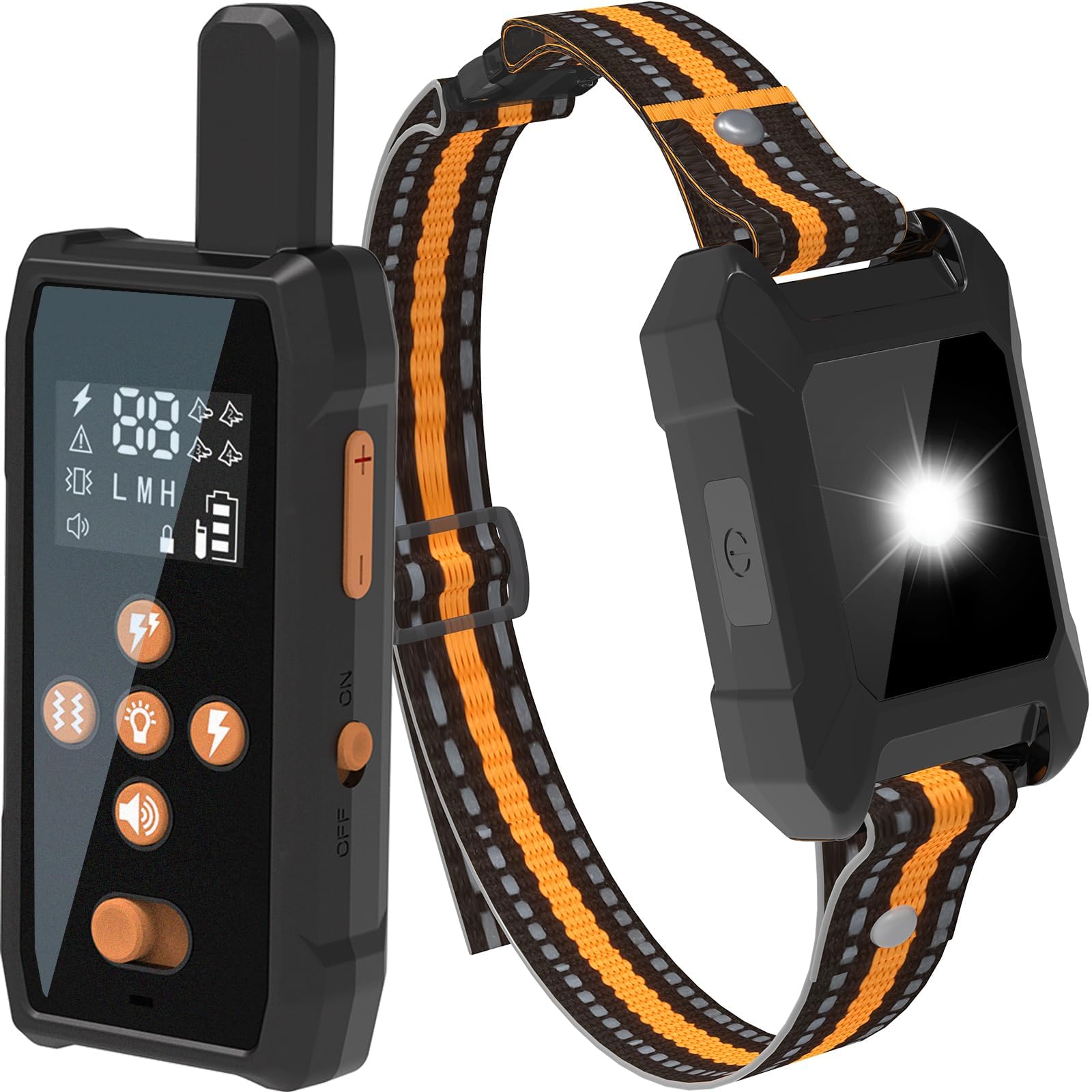 Dog Shock Collar - 4200FT Dog Training Collar with Remote Innovative IPX7 Waterproof with 4 Training Modes,Vibration and Shock,Rechargeable E-Collar