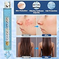 Vista 2 de Combo de Cabezales de Ducha de Mano con Doble Filtro, HOPOPRO Juego de Cabezales de Ducha de Lluvia de Alta Presión de 15 Modos con Filtro