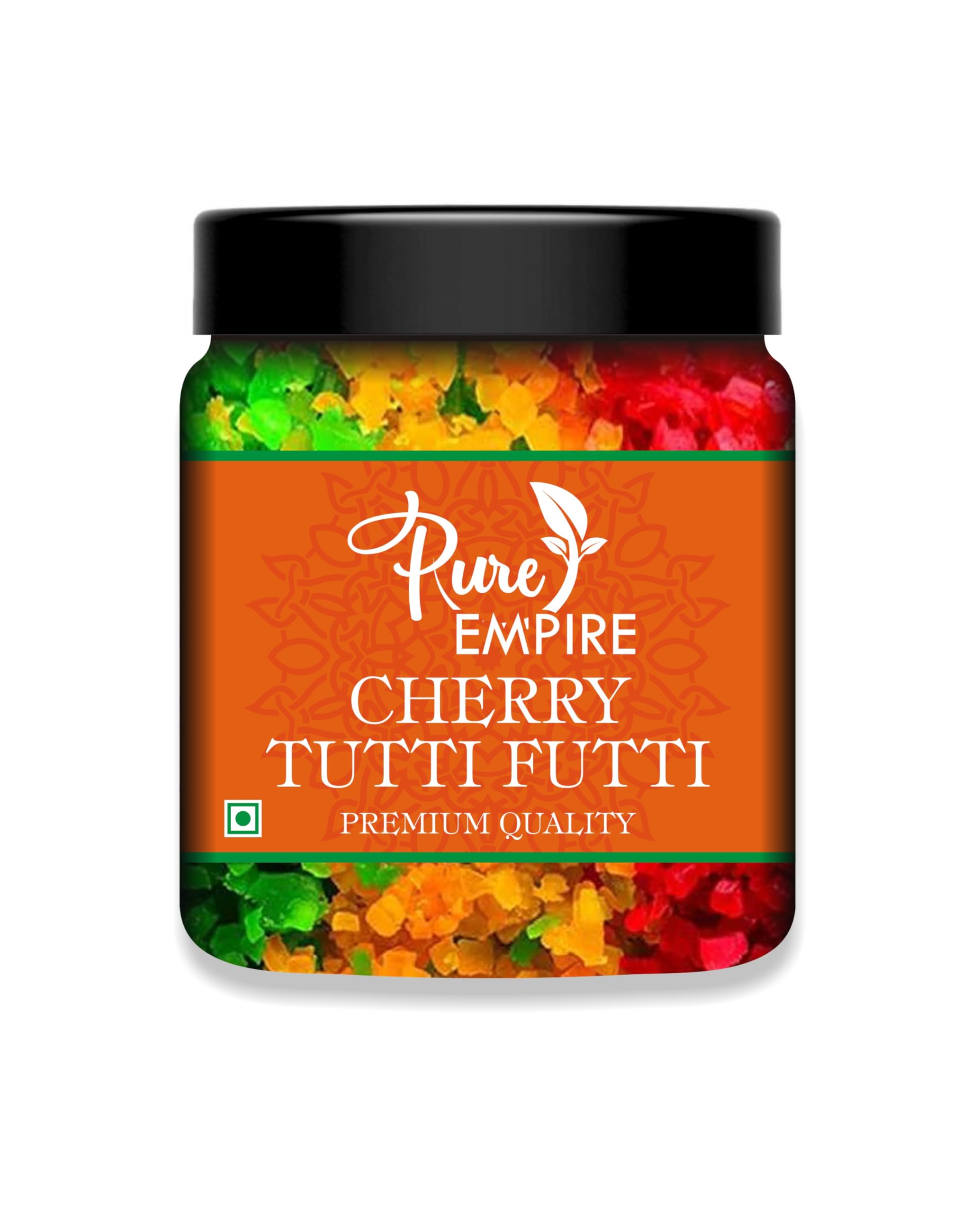 PURE EMPIRE Mix Colour Tutti-Frutti for Cake, Baking & Snacking | Sweetened Cherries, Papaya & Mixed Fruits for Toppings, Ice Cream, Shakes & Muffins | Vegetarian, Natural & for All Ages (400g)-image-39
