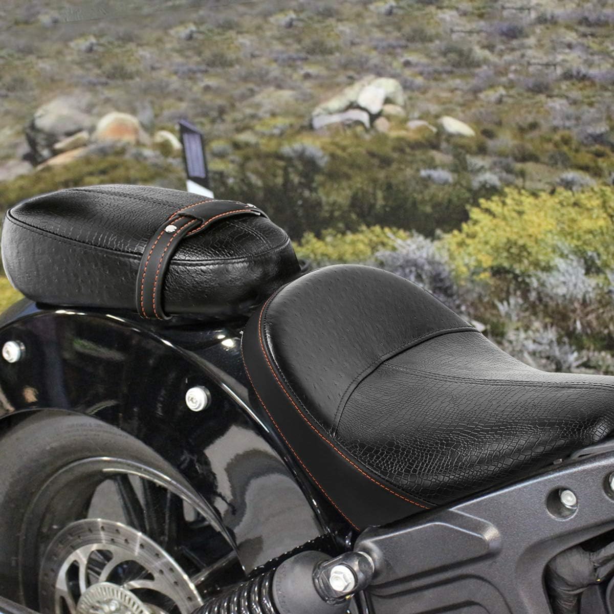 2 Up Rider Driver Passenger Seat Fit for Indian Scout 2015-2024 Scout Sixty 2016-2024