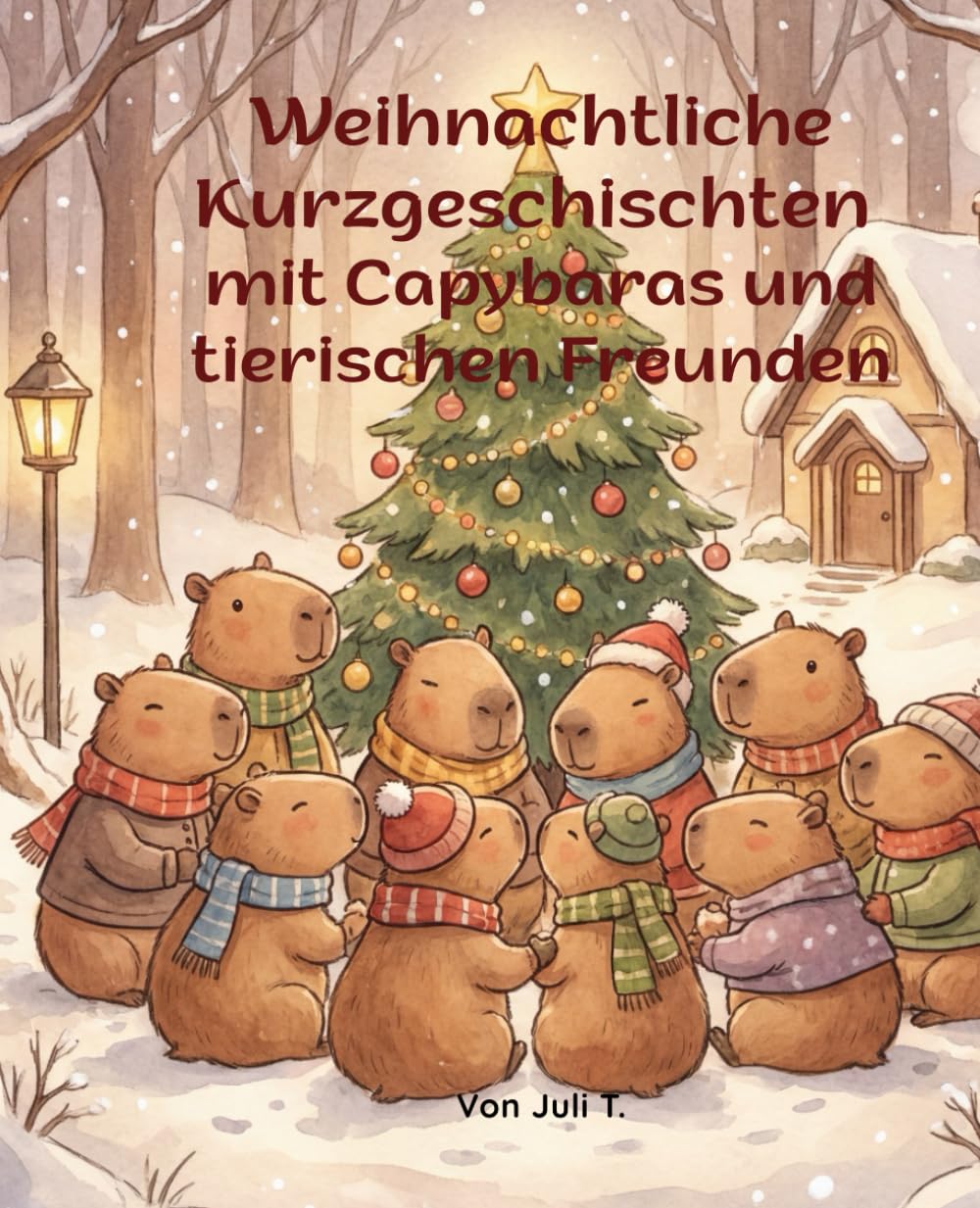 Weihnachtliche Kurzgeschichten mit Capybaras und tierischen Freunden