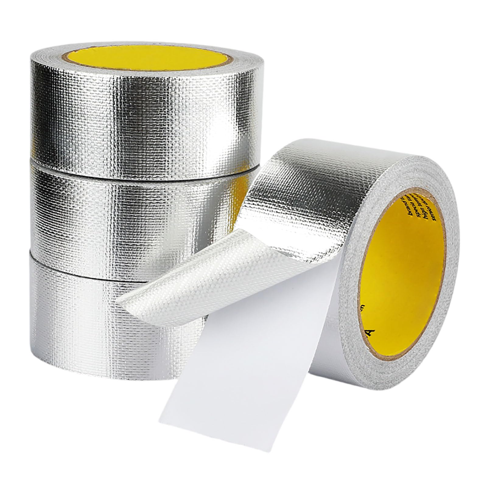 Amazon.co.jp: アルミホイルテープ、0.15mm厚ダクトテープ、高耐久防水