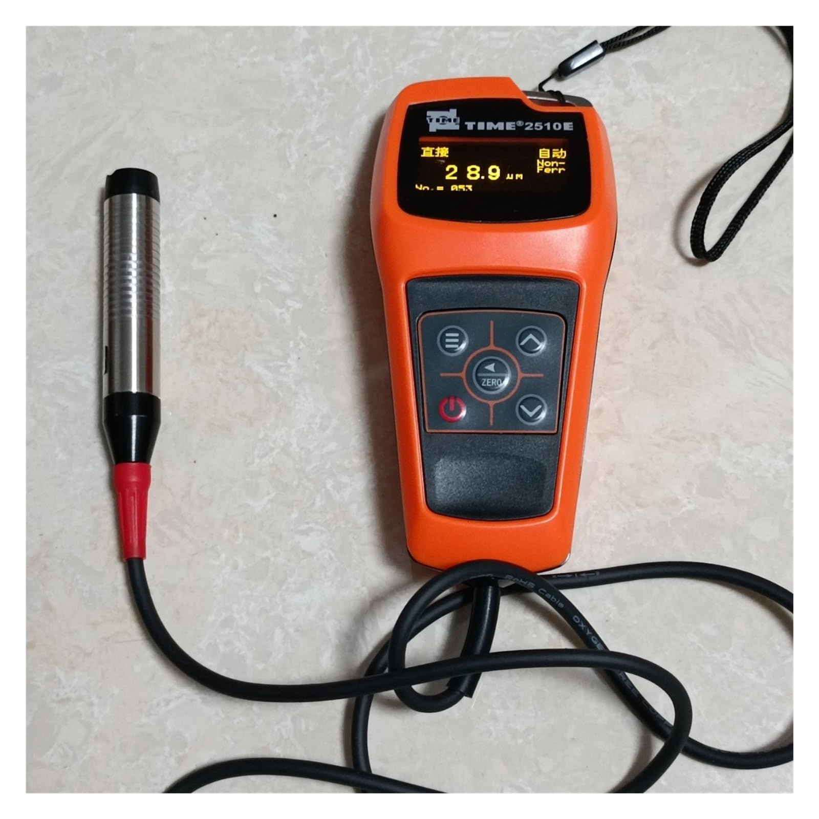Zasada działania urządzenia do pomiaru grubości powłok metodą prądów wirowych z indukcją magnetyczną