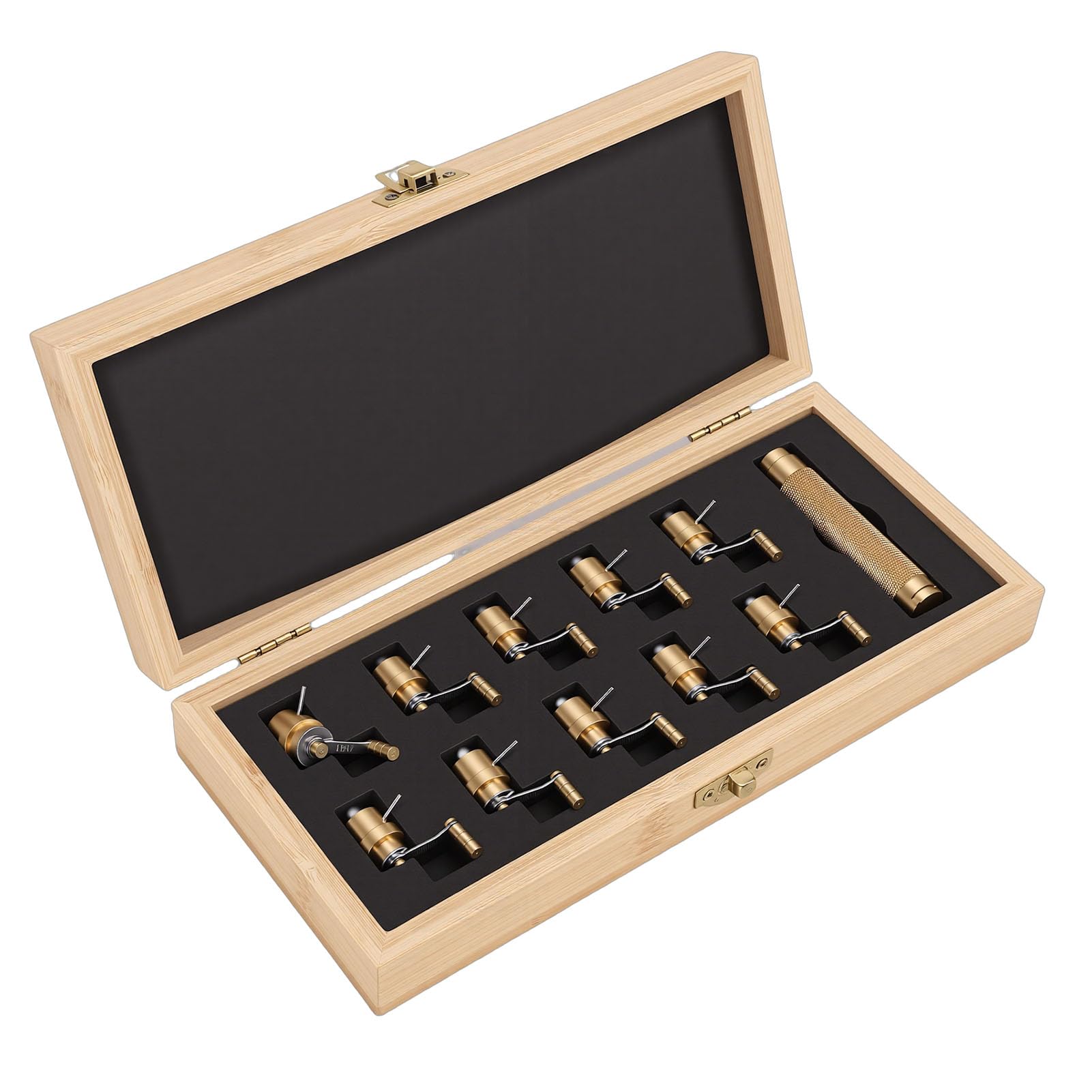 Tonysa Caricatore per Orologi in Ottone, Set Avvolgicorda Ergonomico