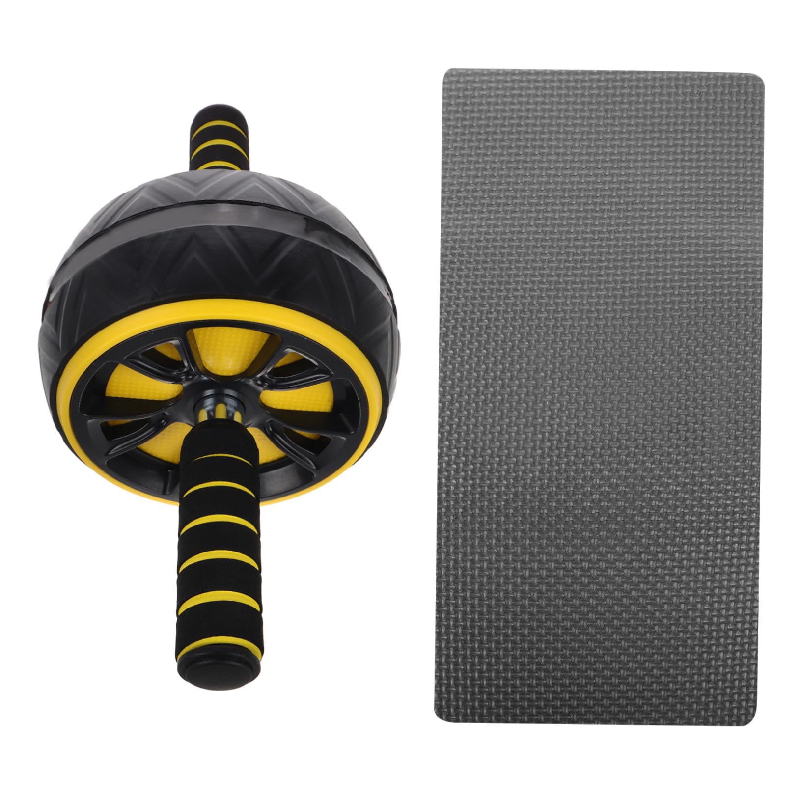 Mipcase Rueda Abdominal de Ejercicio con Rodilleras para Entrenamiento de Core 8