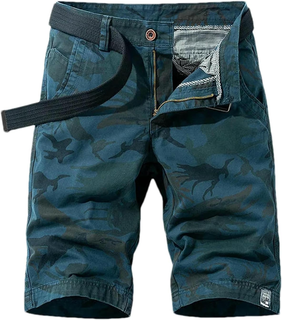 Summer Men Cargo Camouflage Shorts Mens Cotton Beach Multi Pocket Shorts Man Spring Casual Joggers Shorts Male
