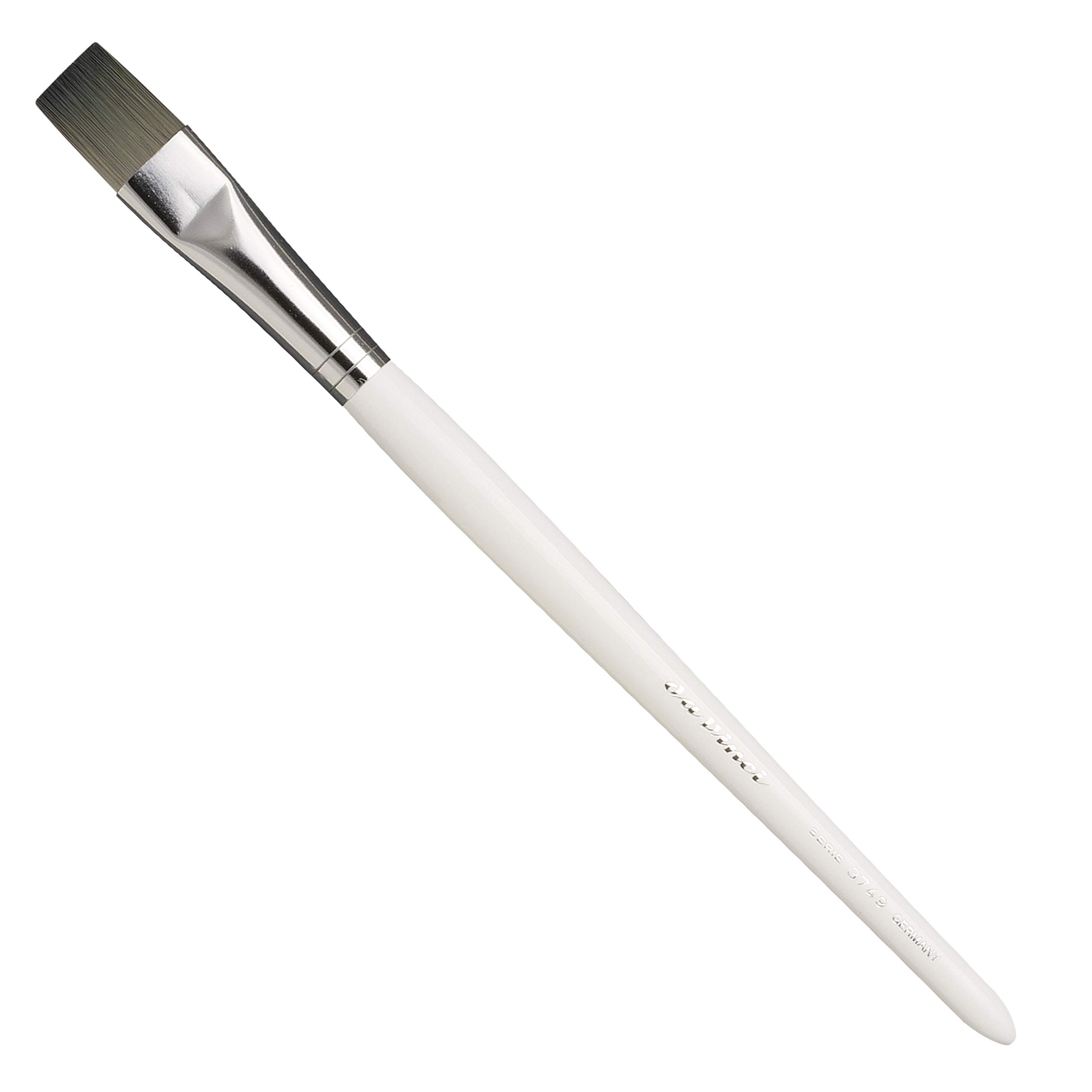 DA VINCICosmetics Series 3749 Mask Brush, Flat Synthetic, 0.85 Ounce