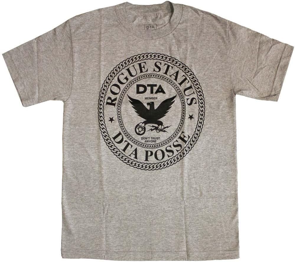 Dta PosseDTA RS Chain Crest T-Shirt Athletic Heather Black