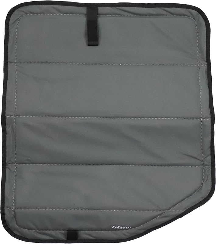 Cobertura de janela traseira direita VanEssential para Ford Transit teto médio/alto 148 Long – Cinza-carvão