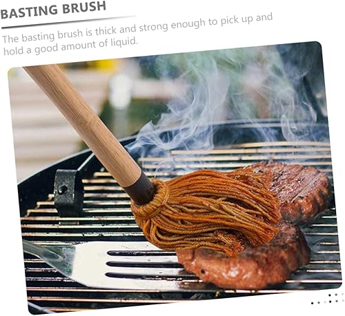 Miniatura 6 de 1 juego de accesorios de parrilla accesorio de barbacoa cepillo de cocina cepillo de cocina aceite cepillo para hornear salsa fregonas barbacoa mopa