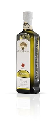 Frantoi Cutrera Moresca IGP Sicilia 2020 Harvest Italian Extra Virgin Olive Oil from Sicily - 0.5 Liter / 16.9 Ounce