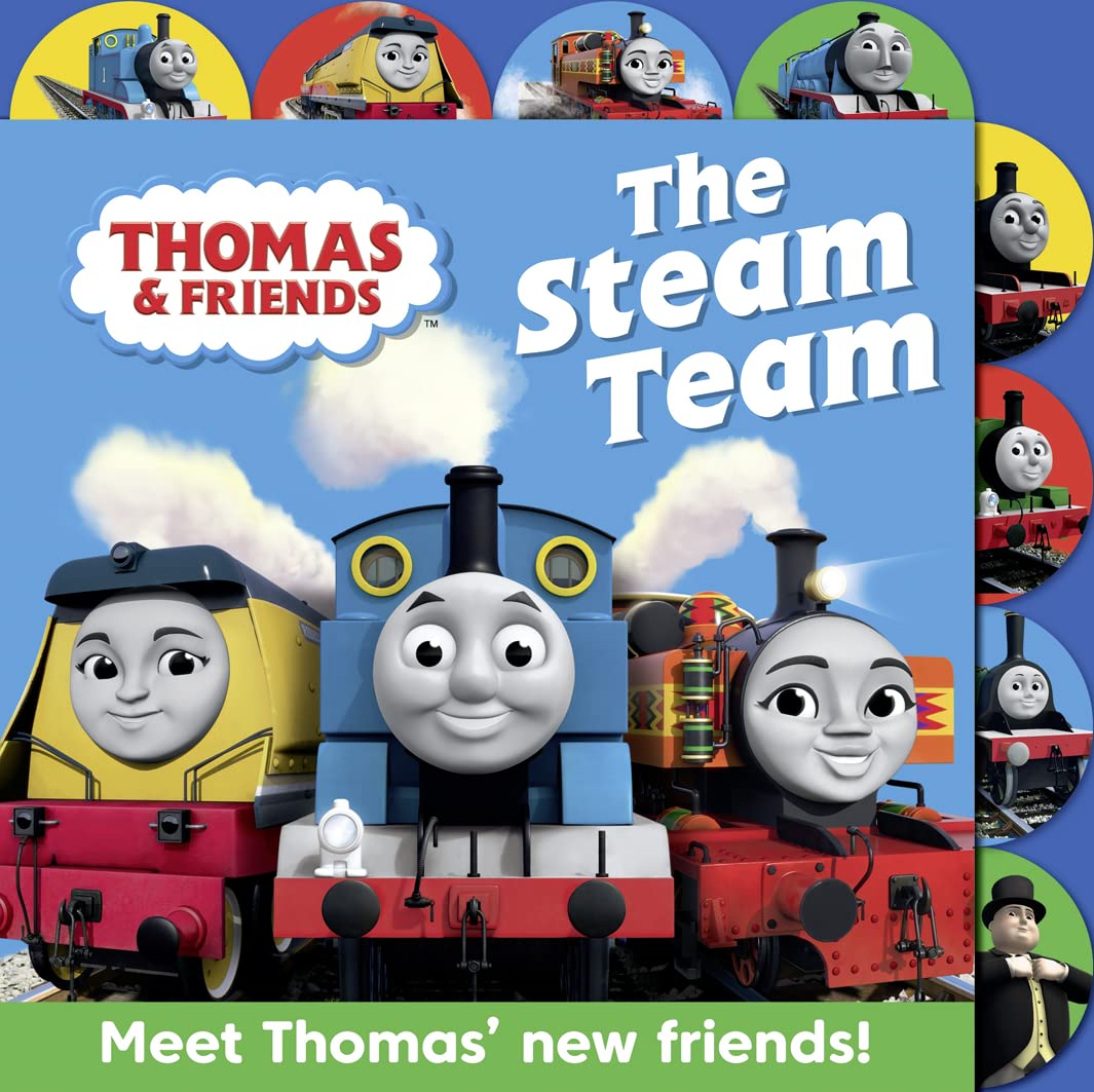 Thomas & Friends: The Steam Team: Tabbed board book