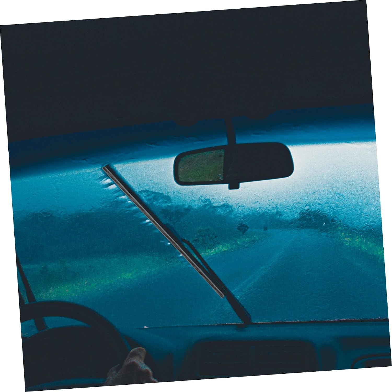 4pcs Windshield Wiper Blade Refills Strips for Quiet Compatible Car Models
