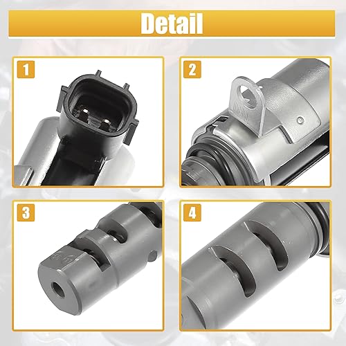 Miniatura 7 de X AUTOHAUX 1028A022 Válvula variable de motor VVT solenoide de sincronización para Mitsubishi Outlander ES SE 2008-2010 2.4L para Mitsubishi Lancer