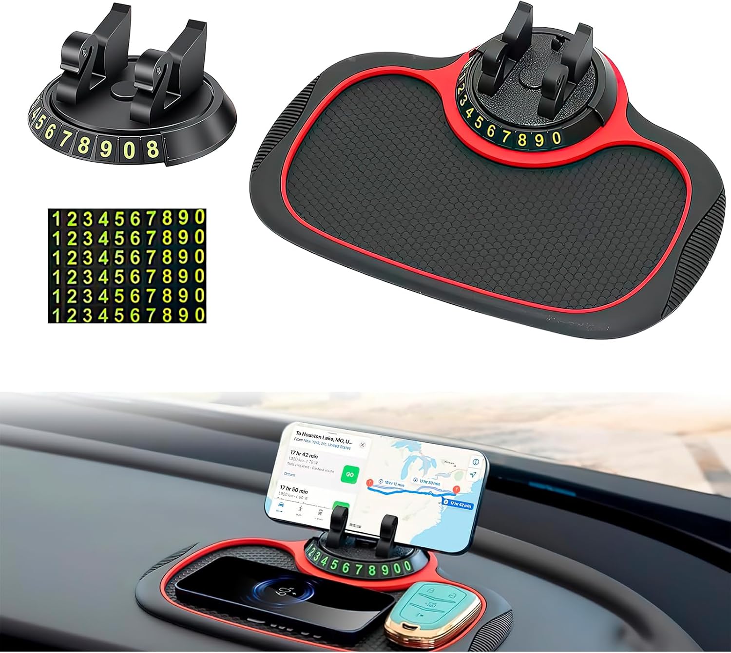 Anti Slip Mat For Car Dashboard BESPORTBLE Non-Slip Car Dashboard