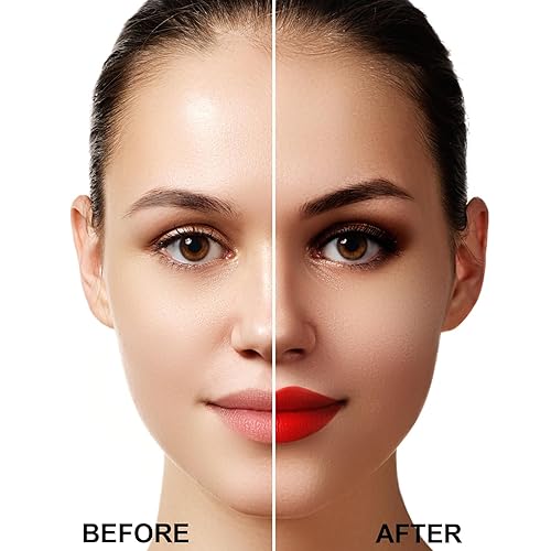 Miniatura 4 de Juego de lápices labiales de 3 colores, lápiz labial de crayón elástico, de larga duración, resistente al agua, de alta pigmentación, no se