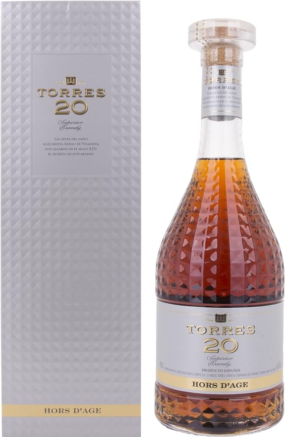 TORRES BRANDY 20 SUPERIOR BRANDY Hors d'Age (1x 0,7l) spanischer