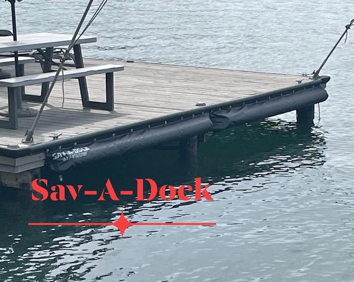 Sav-A-Dock Patented Protection Bumper System, Boat Dock Shielding, 8 and 4 Foot Horizontal and 4 Foot Vertical Configurations, Hardware Kit Included, Protection Guaranteed